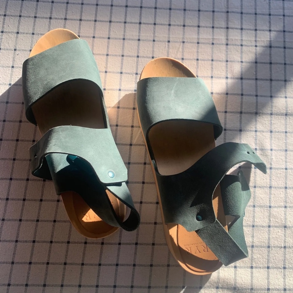 Bryr Studio Ursi Clog Green 9/39